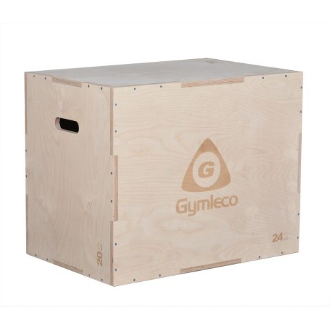 N59993 Gymleco Wooden Plyo Box