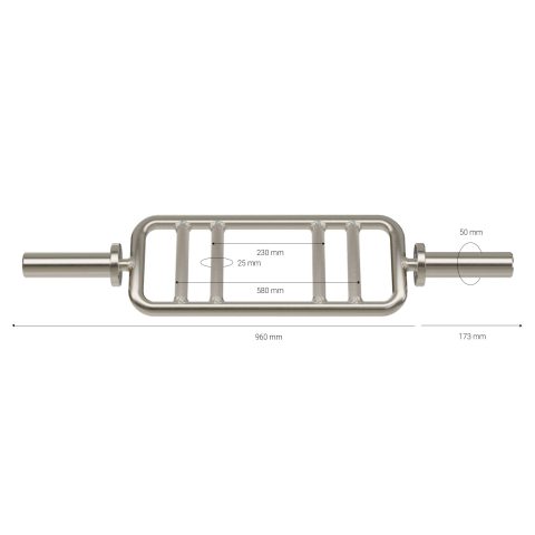 413 Gymleco Triceps Bar Double Grip